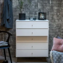 Volt byrå vitlack /rostfritt