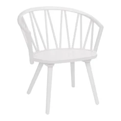 ZigZag loungestol vitlack
