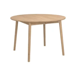 ZigZag runt matbord vitoljad ek